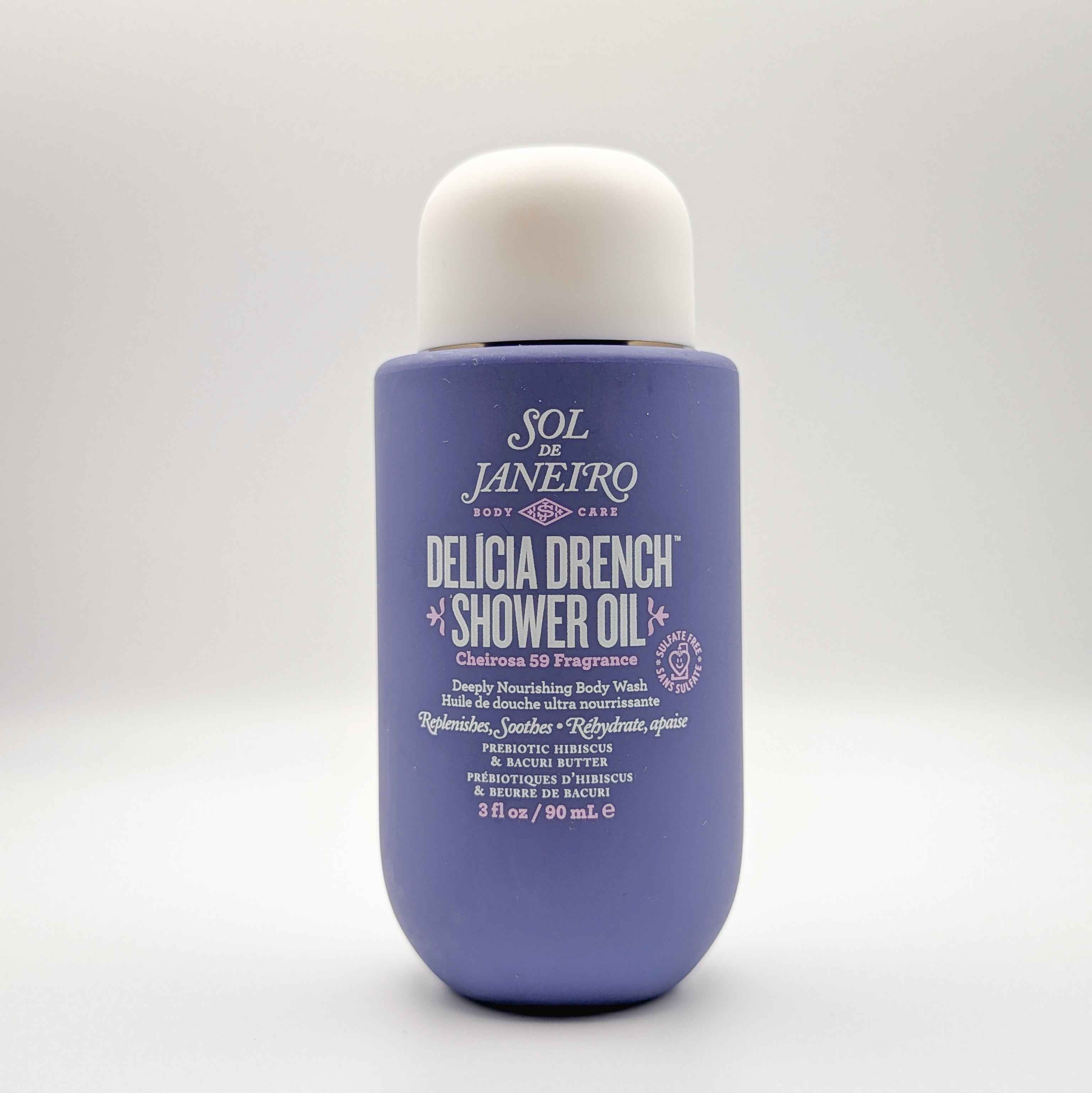 Delícia Drench Shower Oil - Luxurious Hydrating Body Cleanser
