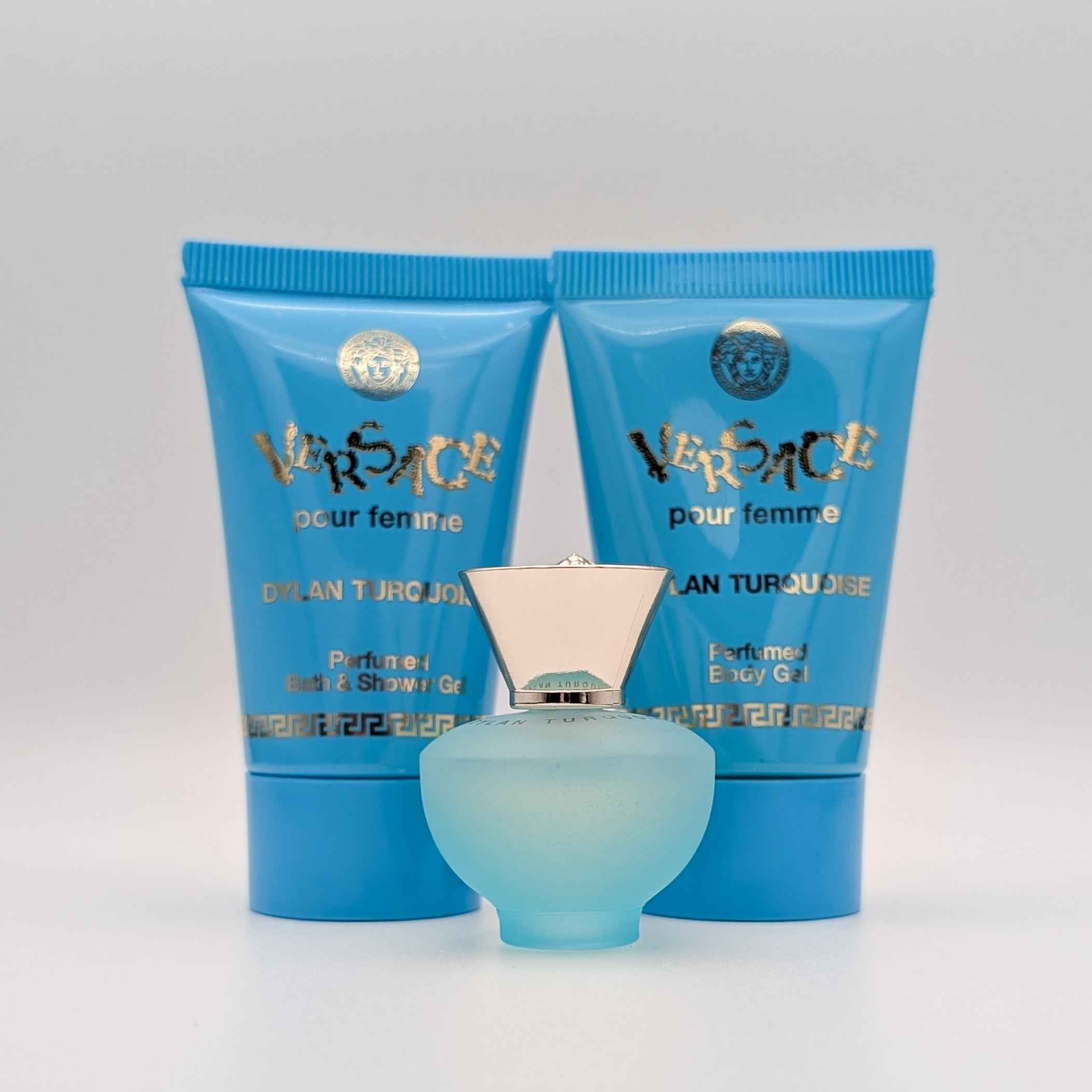 Versace Pour Femme Dylan Turquoise Gift Set - Luxury Fragrance for Women