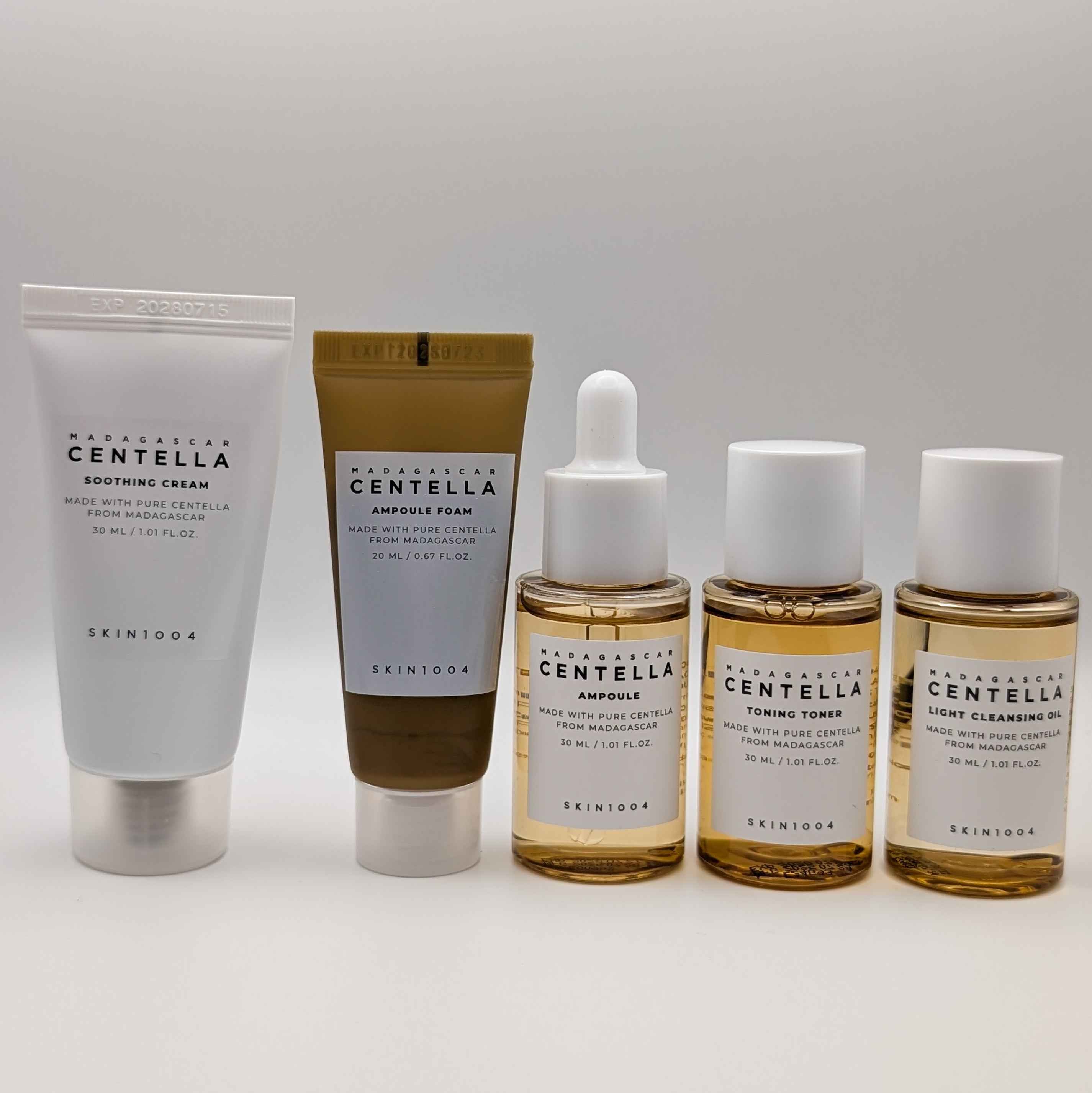 Madagascar Centella Travel Kit for Glowing Skin