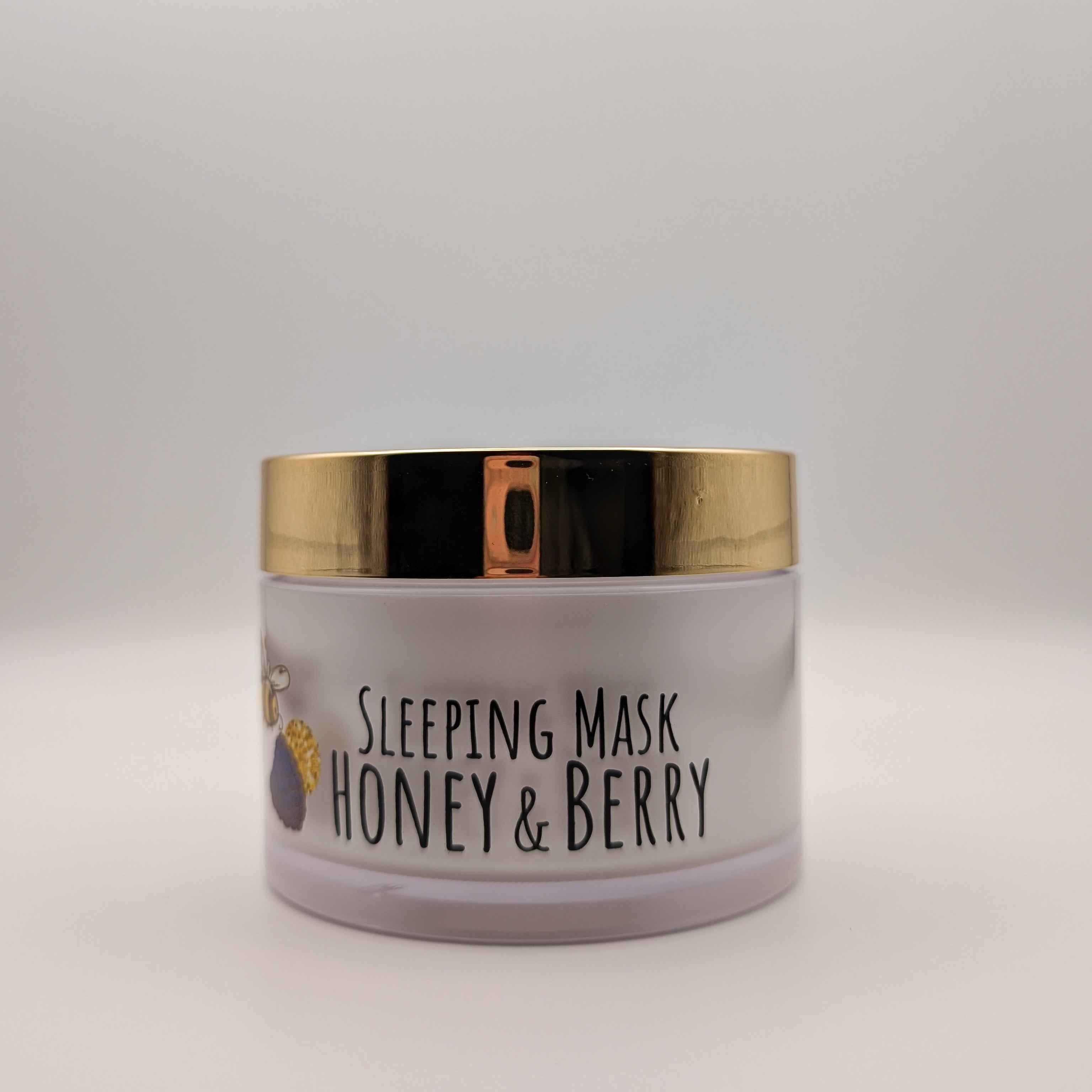 Honey Berry Sleeping Mask for Radiant Skin Overnight