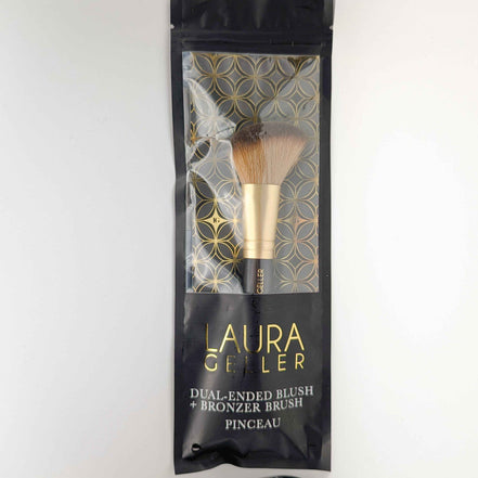 Dual Blush Bronzer Brush for Flawless Makeup Application