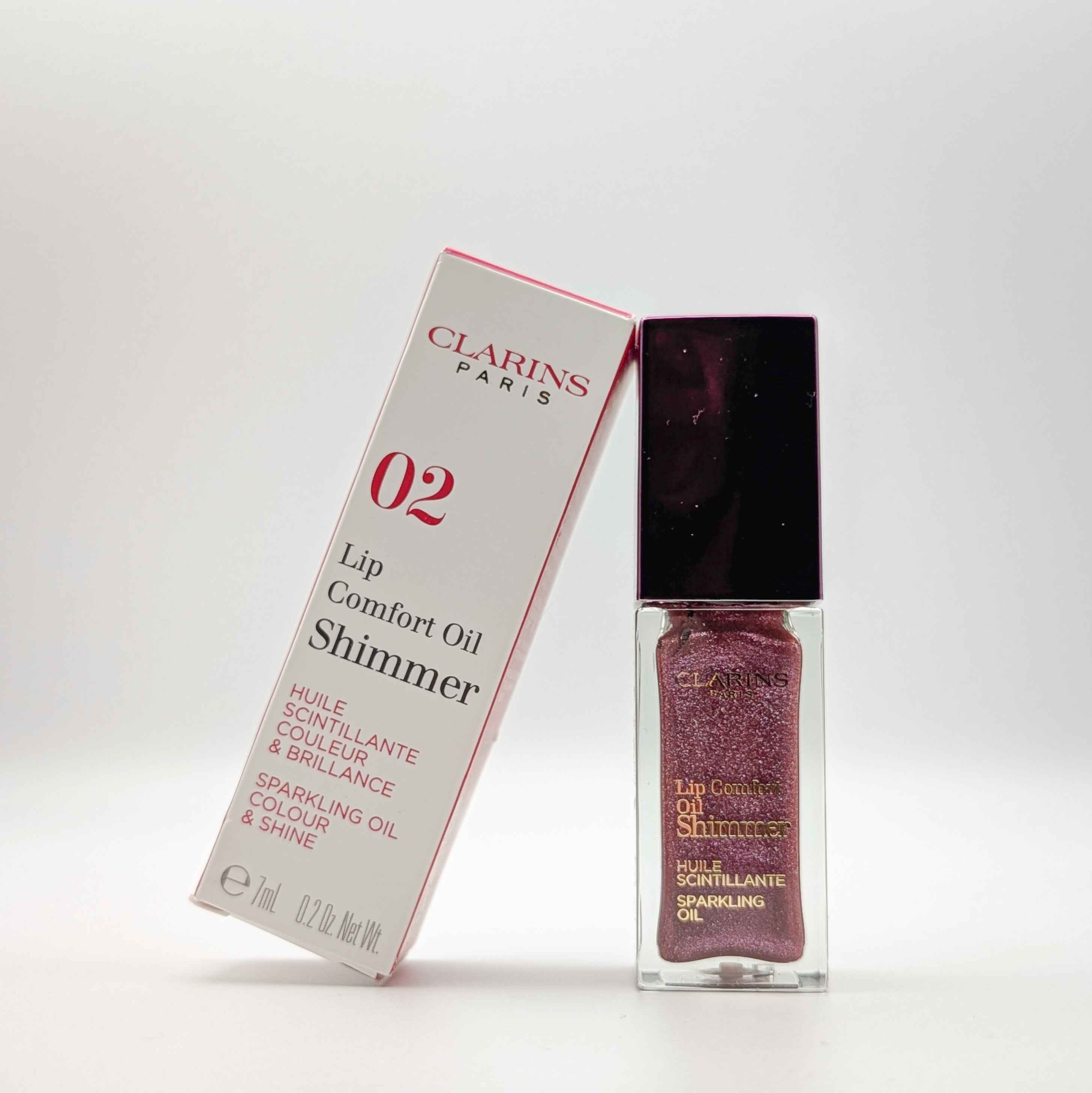 Lip Comfort Oil Shimmer Sparkling Oil - Nourishing Hydration with a Touch of Glamour