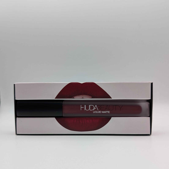 Huda Beauty Liquid Matte Lipstick - Long-Lasting, Rich Color & Comfortable Wear